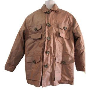 Jones Tent Pioneer Sportwear 60s Cold Weather Parka Field Jacket Lg Brown EUC